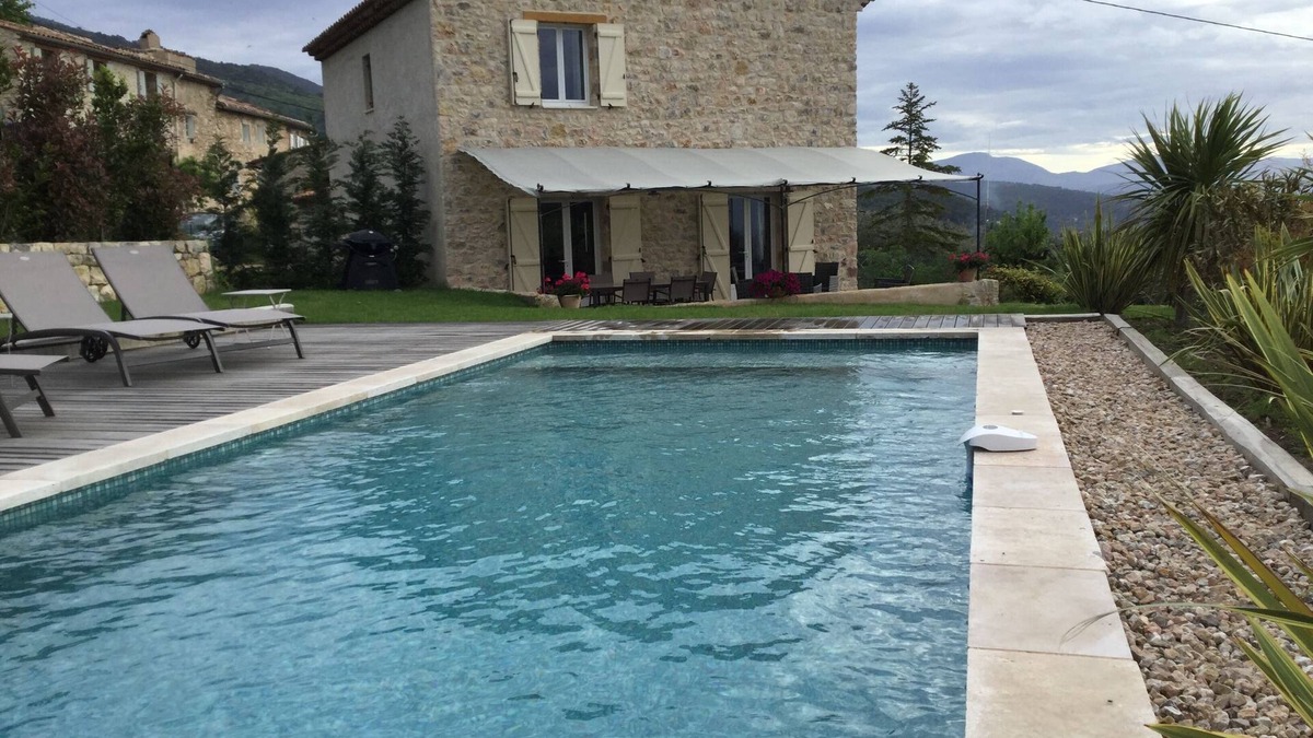 Seillans House | Beautiful country house with panoramic view heated swimming pool indoor outdoor wifi