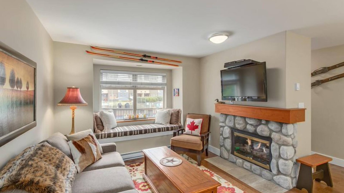 Whistler Creekside Condo | Beautiful Creekside Lake Placid Lodge Coach House with hot tub and heated pool