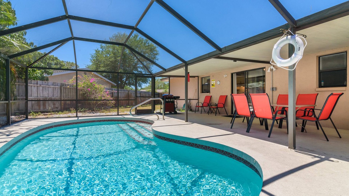 Sarasota Springs House | Beautiful Floridian Villa with Private Pool!30%OFF