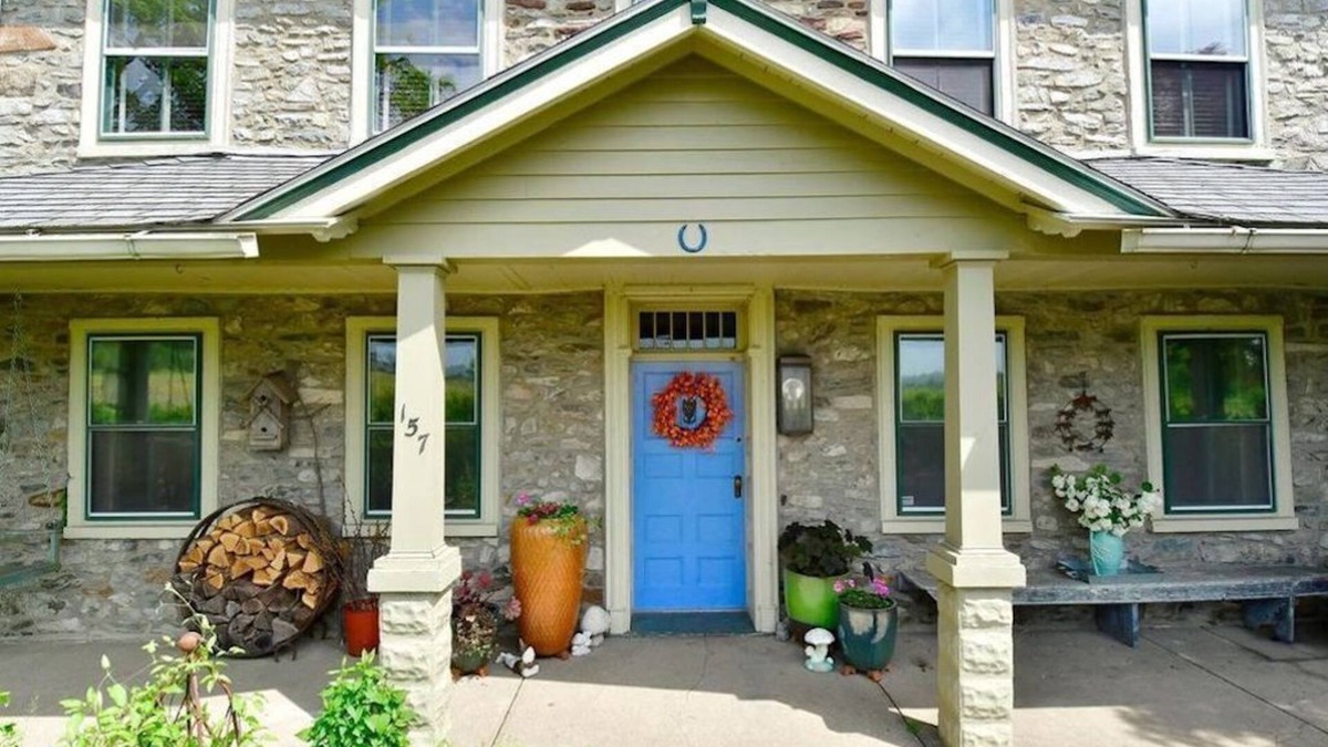 Kintnersville Other | Beautiful Historic Stone Farmhouse with Fireplace and Pool in Bucks County