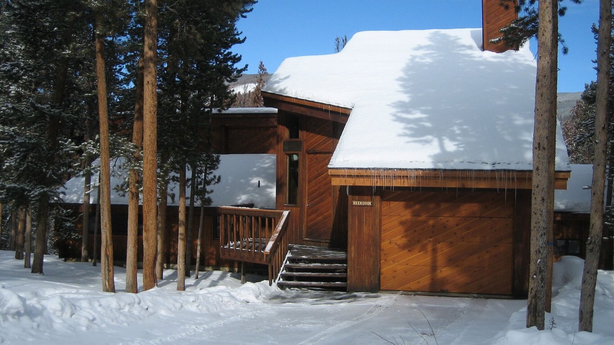 Keystone House | Beautiful home in woods overlooking Snake River at Keystone Resort