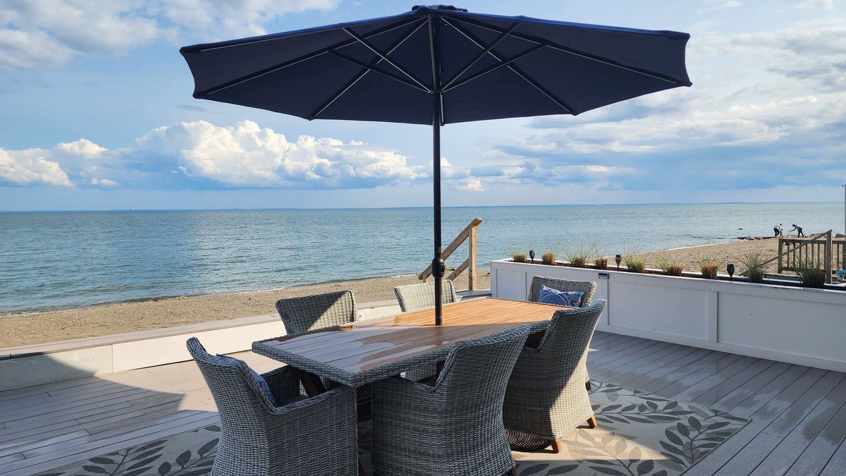 Fairfield House | Beautiful home on private beach, sleeps 11! Bring your family and friends!