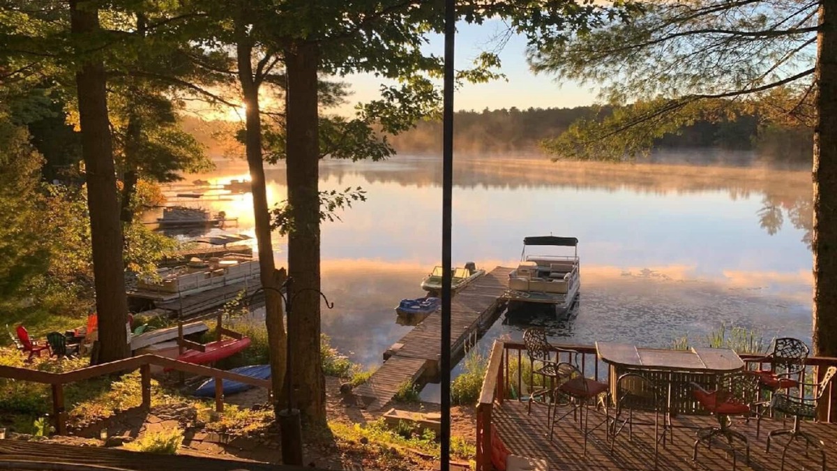 Mayfield House | Beautiful Lake House -11 miles from Traverse City on Spider Lake - Pets welcome!