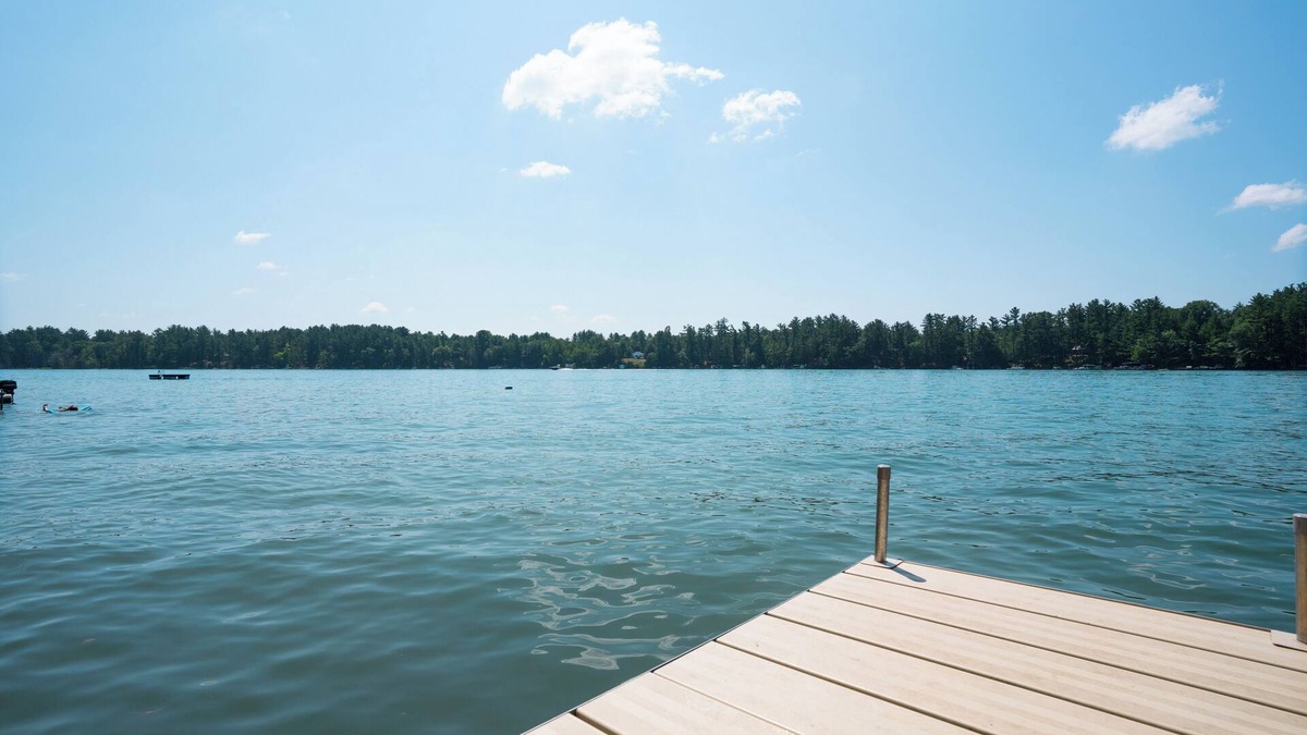 Wild Rose House | Beautiful Lake Home with large private frontage on crystal clear spring-fed lake
