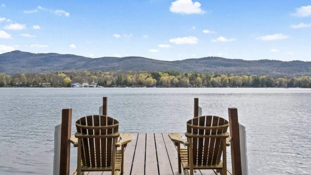 Lake George House | Beautiful Lakeside Home on Quiet Bay