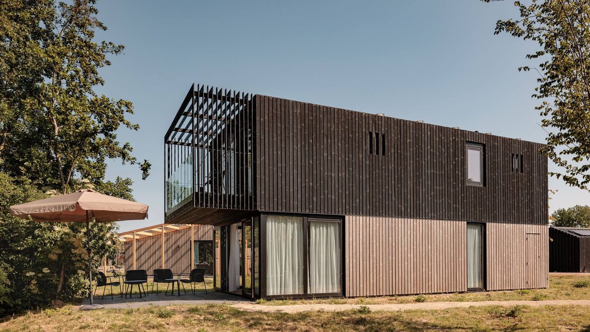 Municipality of Brielle House | Beautiful lodge in a holiday park