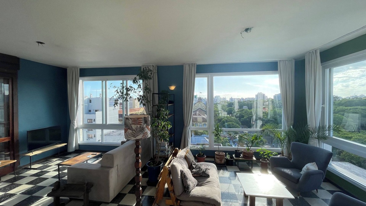 Farroupilha Apartment | Beautiful loft in Porto Alegre, overlooking the park and the city!