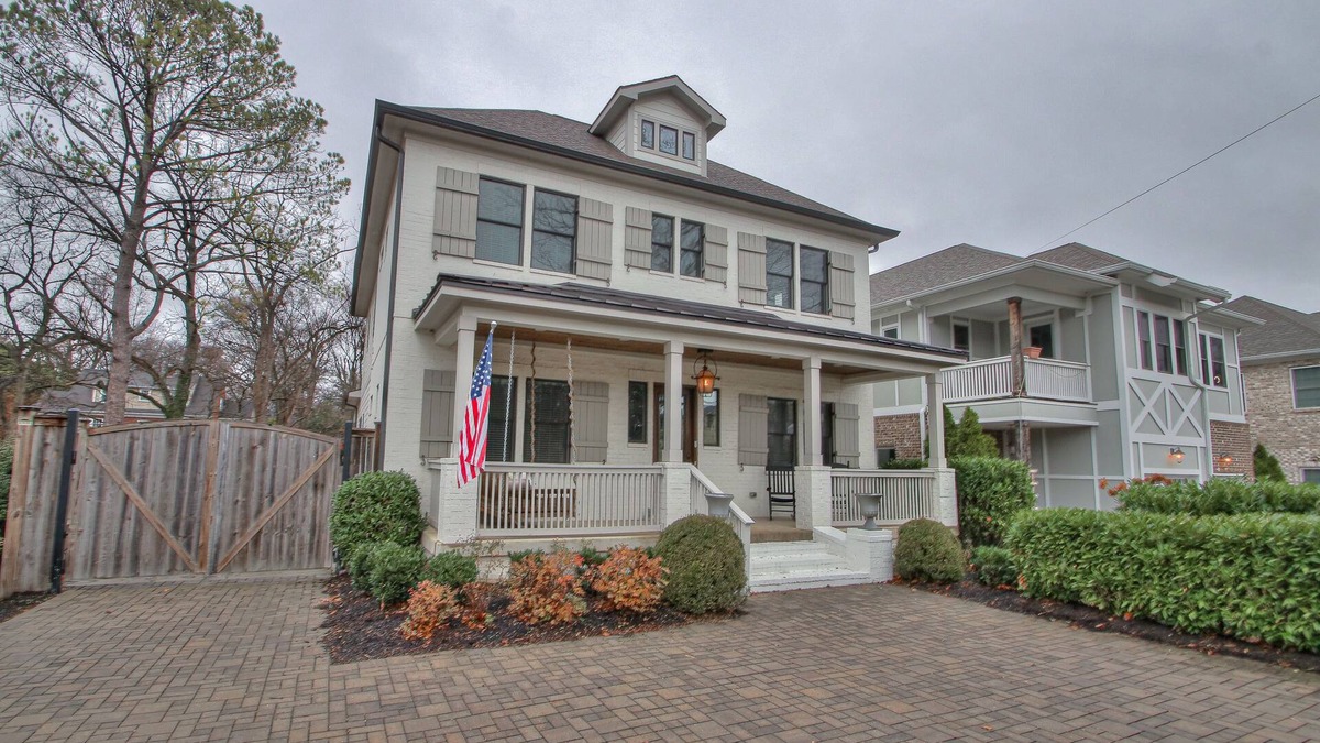 Green Hills House | Beautiful Luxury Home Near 12th South w/Front Porch and Deck