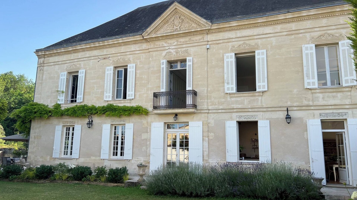 Cabara House | Beautiful Maison De Maitre With Pool Close To Saint Emilion