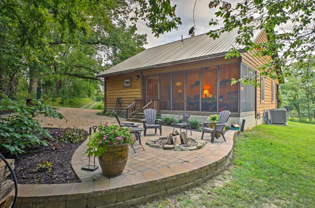 Makanda House | Beautiful Makanda Cabin in Shawnee National Forest