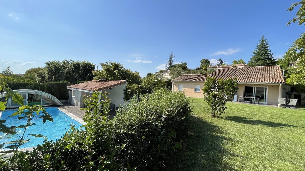 Bourg-de-Peage Villa | Beautiful modern villa with swimming pool - Drôme