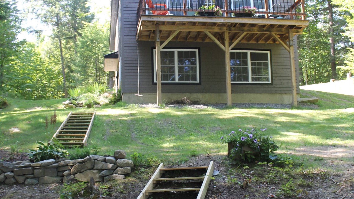 Abbot Cottage | Beautiful New Cottage On The Shores Of Piper Pond In Abbot Maine near Greenville