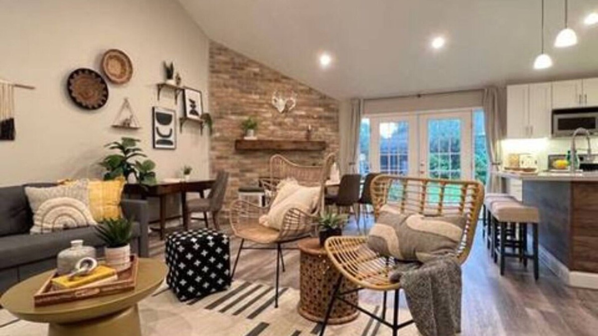 Barker House | Beautiful New Furnished 2BR Family home in Katy for LONG TERM Only