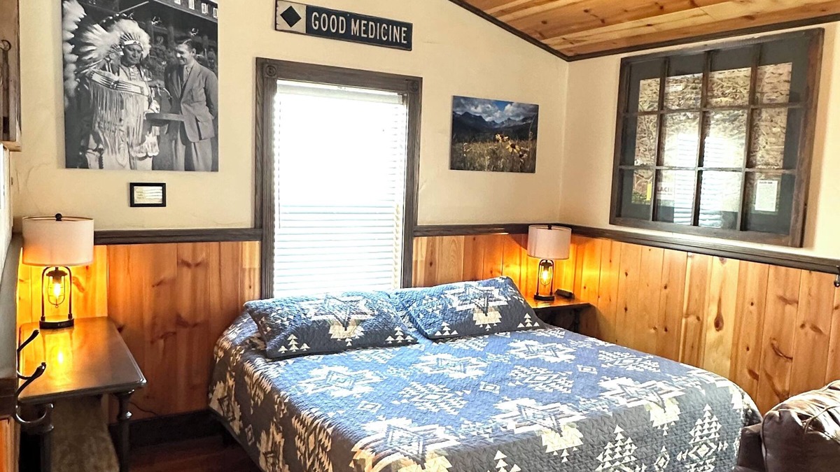East Glacier Park Village Cabin | Beautiful new luxury cabin on large private lot