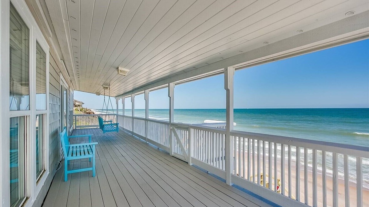 Vilano Beach House | Beautiful Ocean Front Home - “Serenity Now”