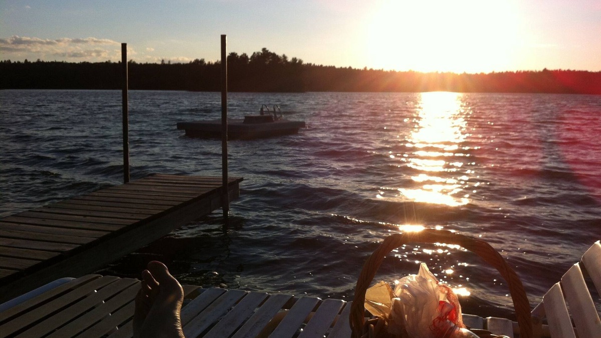 Minong House | Beautiful one level home on crystal-clear lake for year-round fun. Sleeps 10