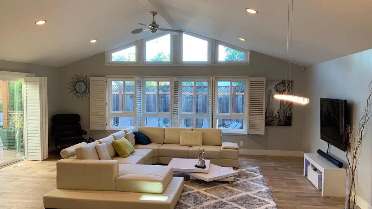West San Jose House | Beautiful Patio room next to Santana Row