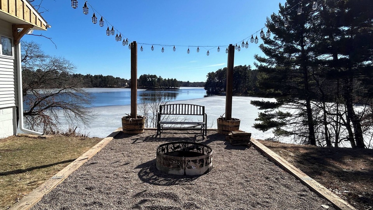 Tainter Lake Cottage | Beautiful private cottage with amazing views of Tainter Lake in Menomonie
