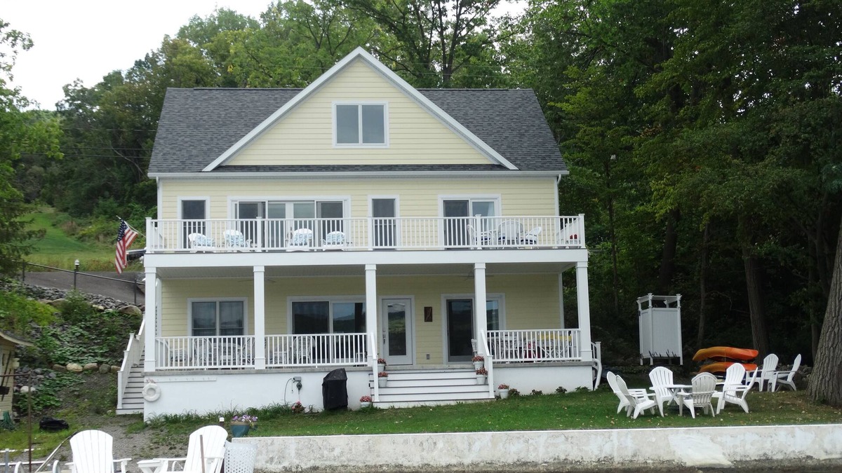 Penn Yan House | Beautiful private Custom new build 5 bedroom Keuka lake house on lower road
