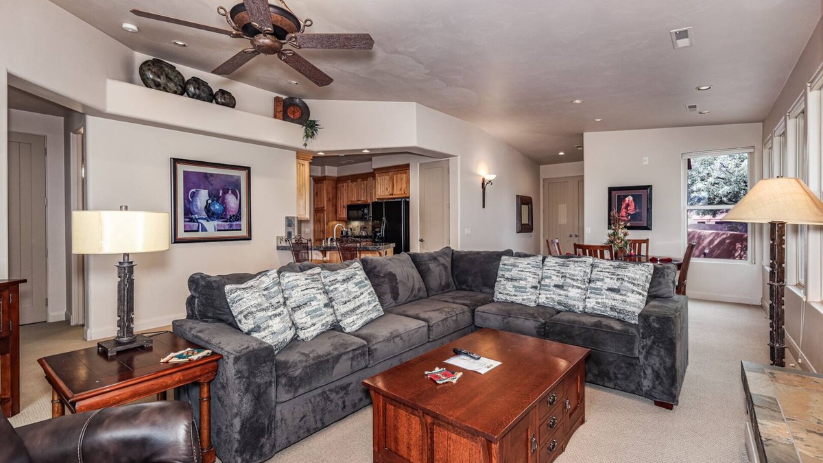Santa Clara House | Beautiful Private Patio Views Entrada Gated Community Near Bike Trails