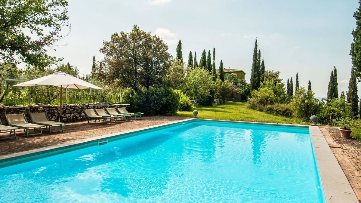 Montalcino Villa | Beautiful private villa with A/C, private pool, WIFI, TV, patio, panoramic view and parking
