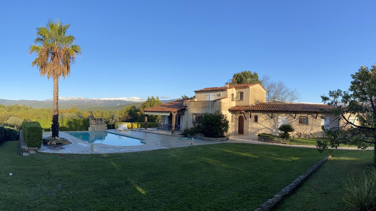 Montauroux House | Beautiful Provencal villa in a quiet area, with magnificent views of the mountains