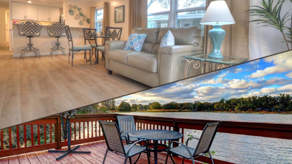 Lutz House | BEAUTIFUL remodeled house at lake with fishing pier in GREAT LOCATION, N. Tampa