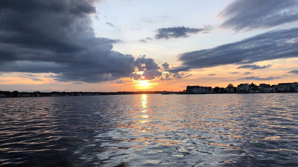 Brick House | Beautiful River Sunsets