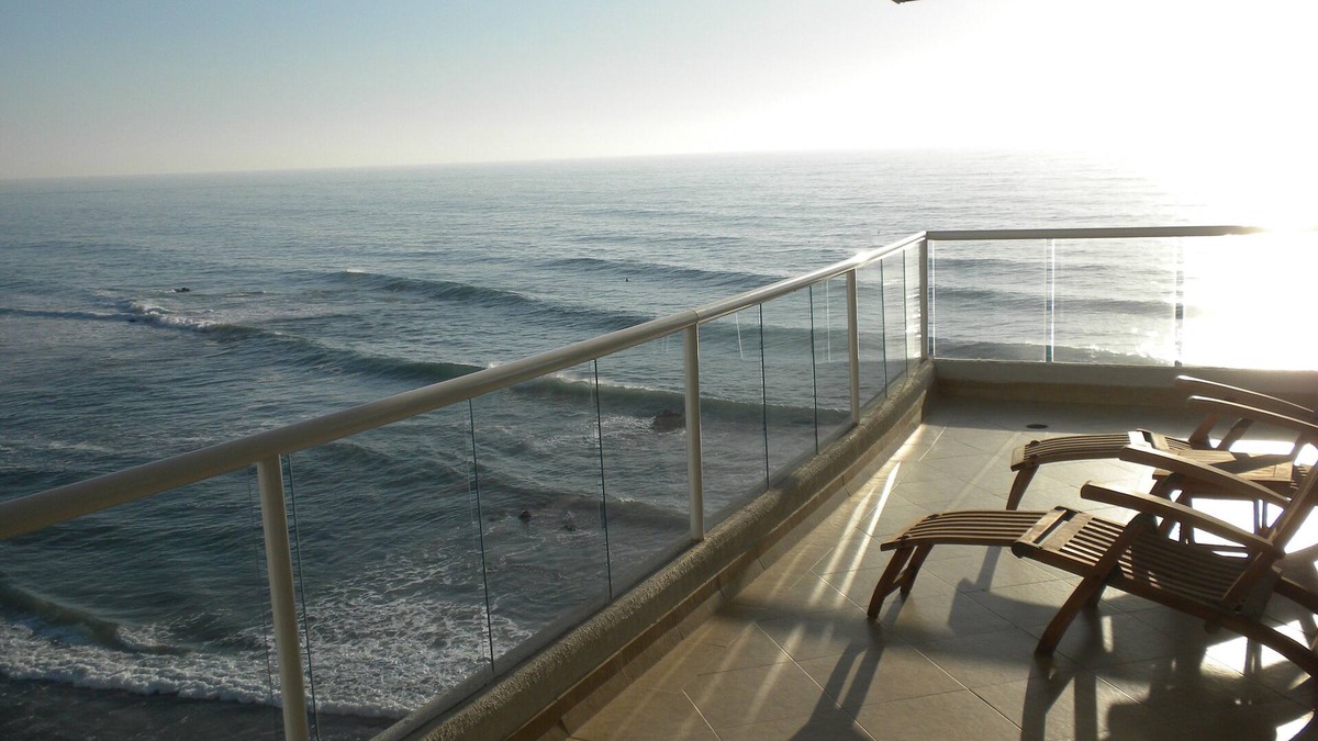 Popotla Condo | Beautiful Rosarito Oceanfront Las Palmas Condo with 750 sq. ft. Balcony