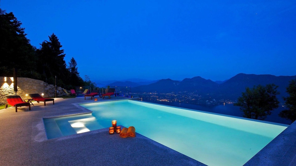 Premeno Villa | Beautiful serene villa with pool and views over Lake Maggiore! Villa Nora