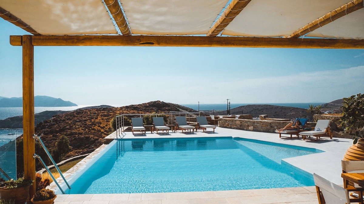 Ios Villa | Beautiful Serviced Villa l Sunset Sea Views