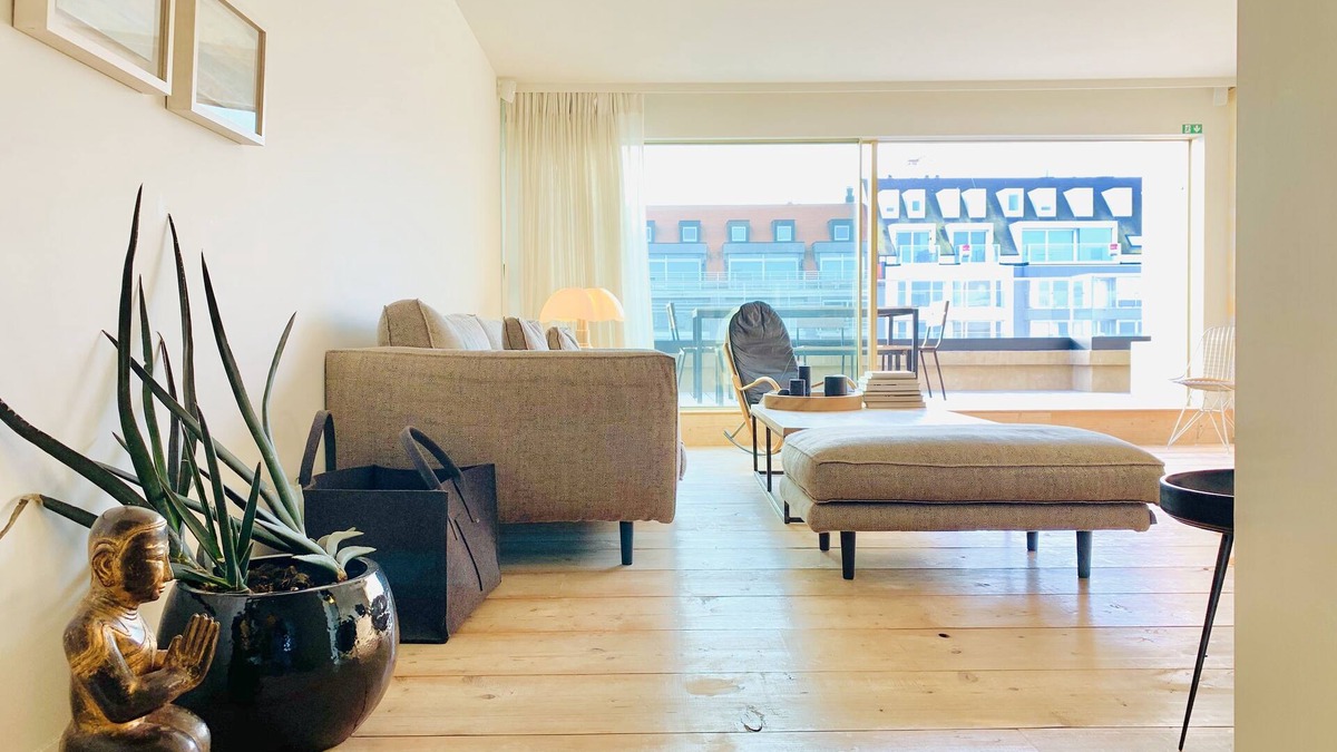 Knokke Apartment | Beautiful Specious Design Duplex Penthouse With sea View