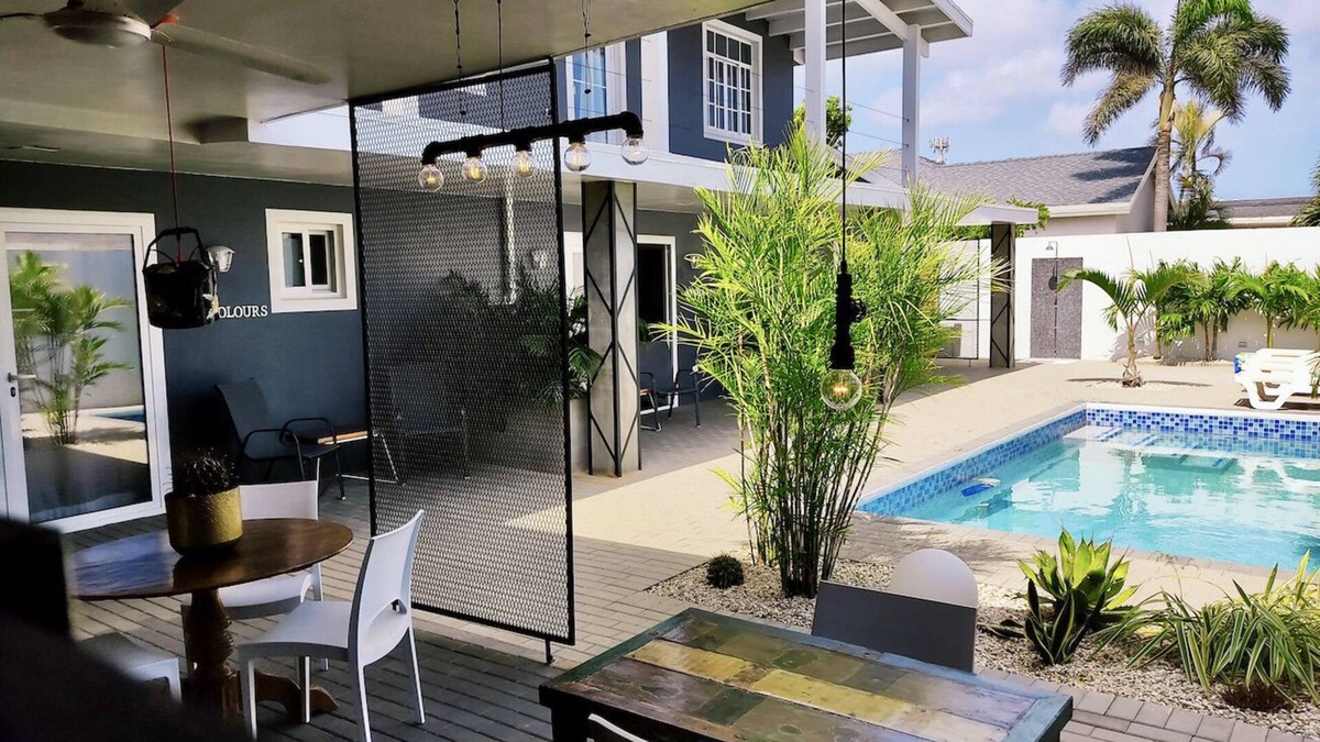 Cunucu Abao Apartment | Beautiful studio with pool, very close to Eagle Beach