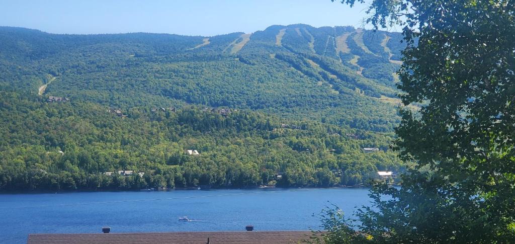 Mont-Tremblant Apartment | Beautiful suite with superb mountain view.