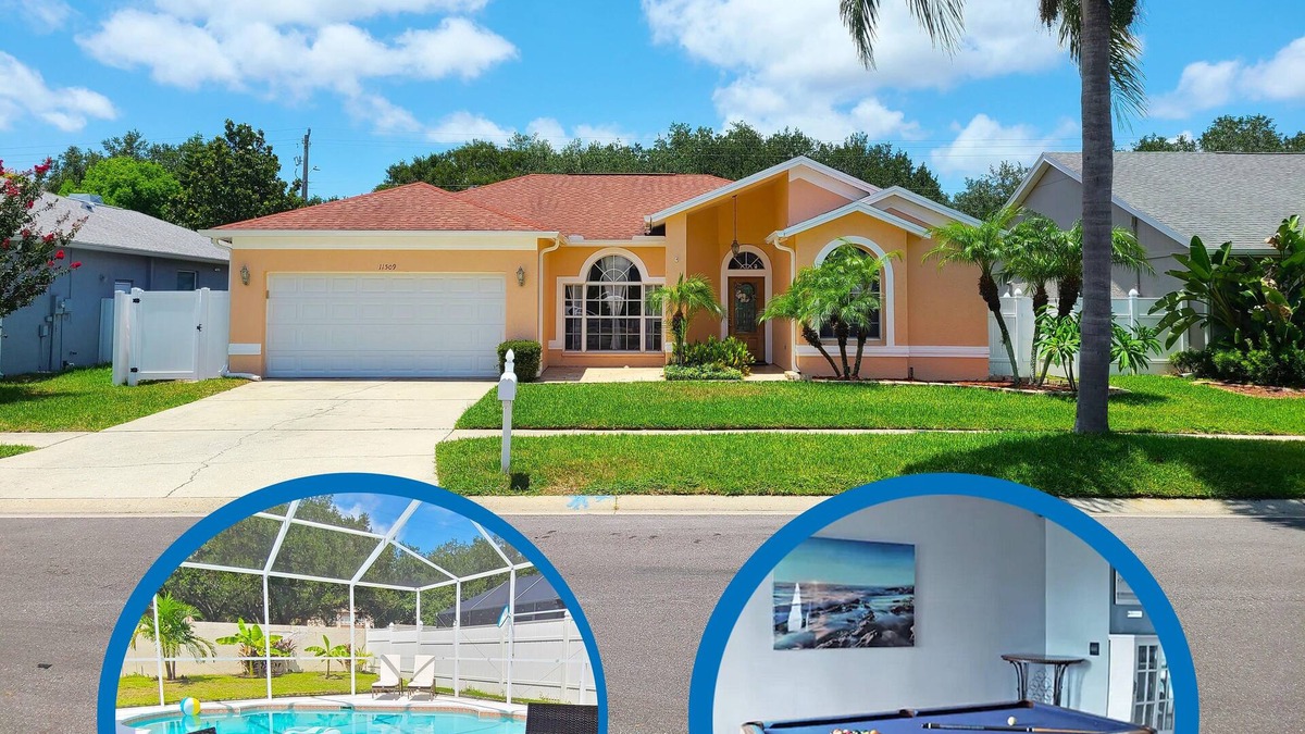 Countryway House | Beautiful Summer House 3Be/2Ba heated pool & pool table, perfect location