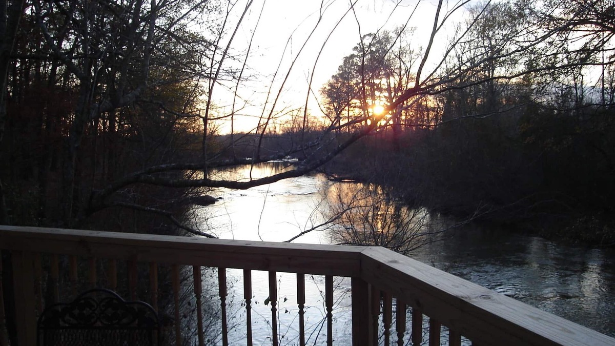 Mena House | Beautiful sunsets, Romantic, Secluded, Fish from the deck. Lots of wildlife.