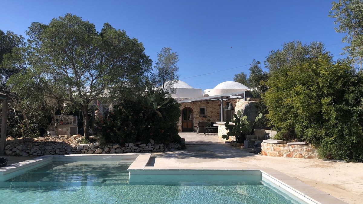 Ostuni Villa | Beautiful Trullo Private Pool Sauna Large rooms Convenient location