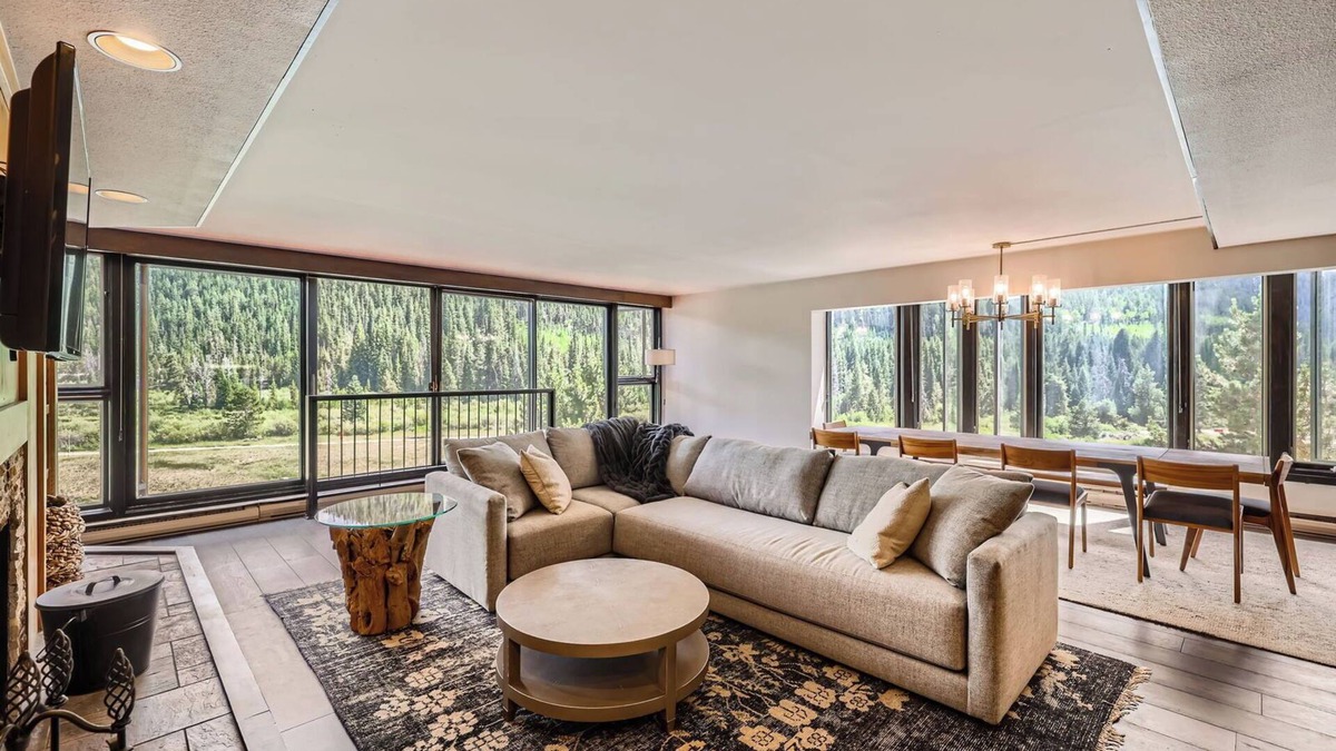 Lakeside Village Condo | Beautiful Updated Corner Unit with Stunning Slopeside Views