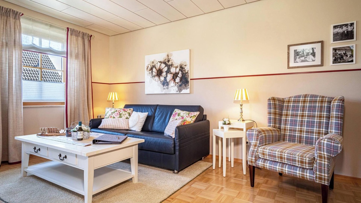Neufrach Apartment | Beautiful Vacation Apartment 4 on "Trostelhof" with Balcony