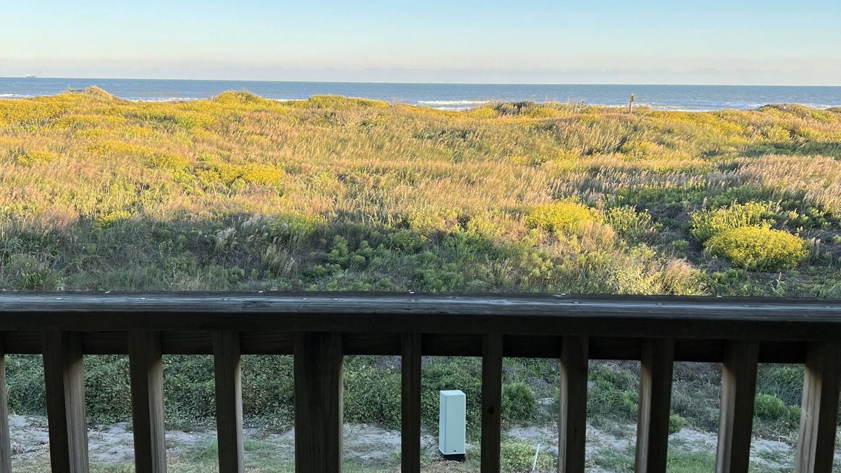 Shibui Sands Condo | Beautiful view of the beach from the balcony, newly remodeled with new furniture