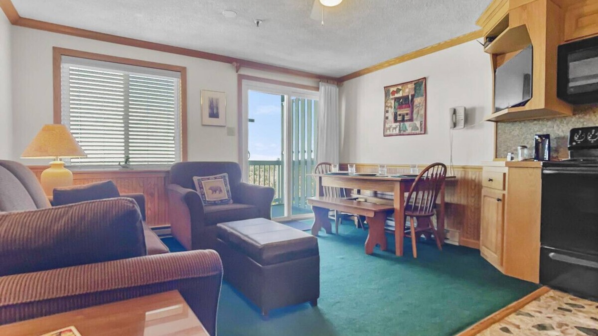 Snowshoe Apartment | Beautiful Views New Deck Wi-Fi