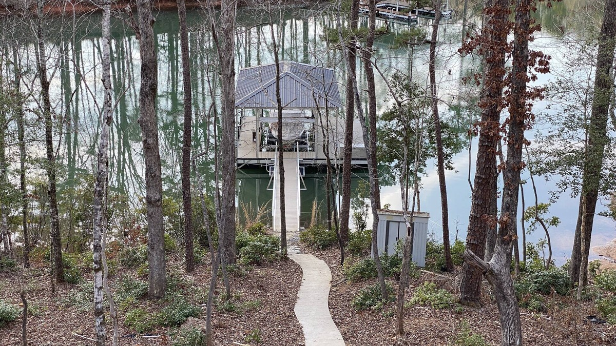Seneca House | Beautiful waterfront home on a private cove in Lake Keowee w/hot tub