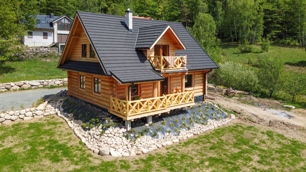Przesieka Cabin | Beautiful wooden house with a view of the Giant Mountains Przesieka Poland
