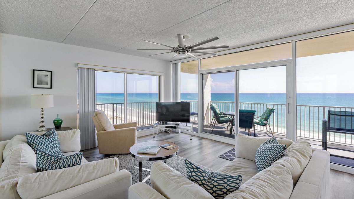Bethune Beach Condo | Beautifully Decorated Oceanfront Corner | Ocean Condo #401