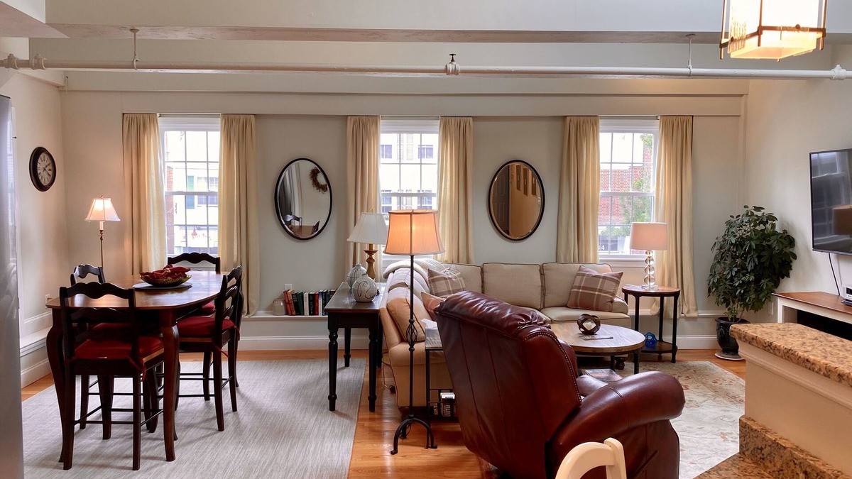 Plymouth Cultural District Condo | Beautifully Renovated Downtown Luxury Condo, a block from the rock!