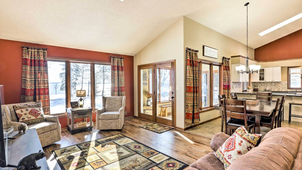 Beaver Dam House | Beaver Dam Lake Retreat w/Fire Pit & Dock!
