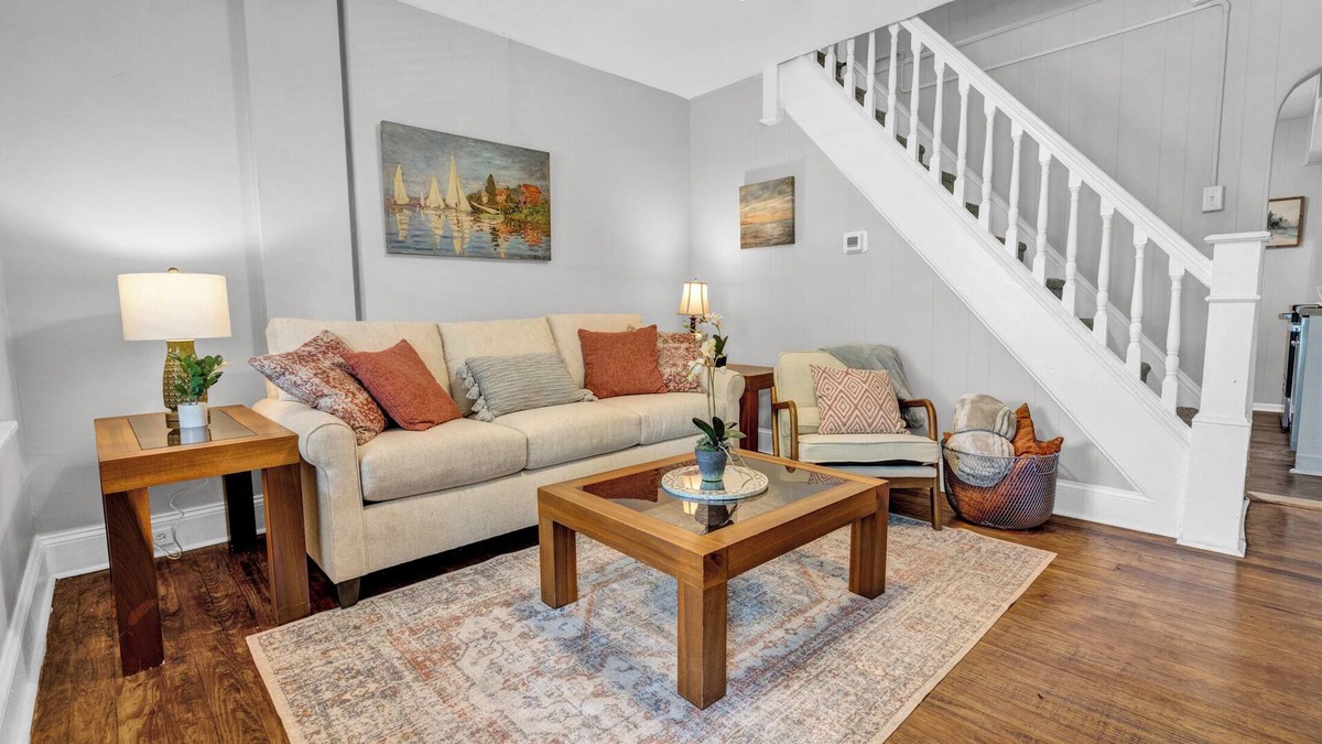 North Wales House | Beaver Street Retreat: Charming 2-bedroom townhome