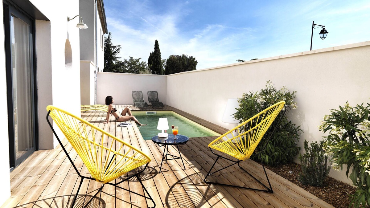 Bedoin Villa | Bédoin, contemporary home for lovers of design, sport and the Ventoux mountains