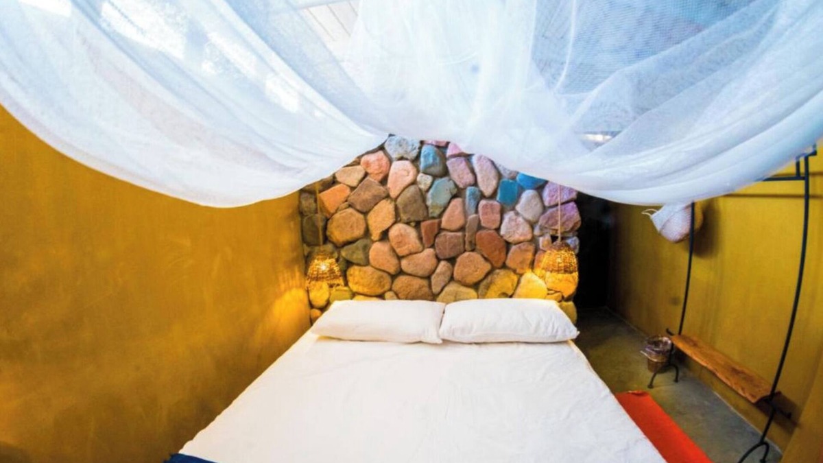 Dahab Cabin | Beit Theresa Stone Room with Pool Viewnn