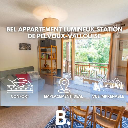 Vallouise-Pelvoux Apartment | Bel appartement lumineux et confortable - Parc national des Écrins